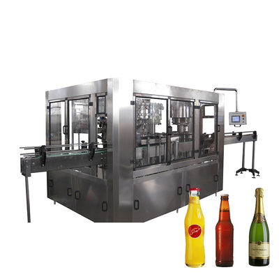 quality  Automatic 3in1 Beverage Bottle Filling Machine Water Bottle Filling Machine Glass Filling Machine For Glass Bottle Juice Production Line factory