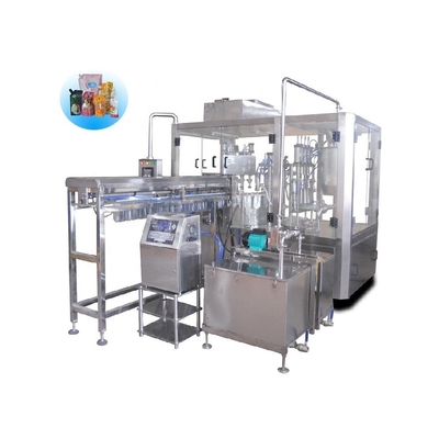 Automatic Beverage Shanghai COSINUS Spout Pouch Sucking Jelly Filling Capping Machine