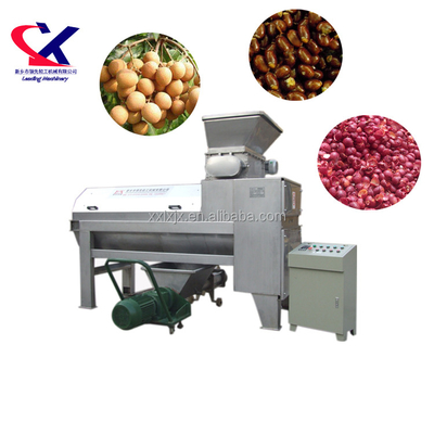 High price-quality longan wine /juice ratio longan fruit longan machine 5t/h longan hulling and de-stoning processing processing