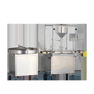 FGJ-G Food fruit juice lotion round bottle automatic liquid cream muti head filling production line with high quality